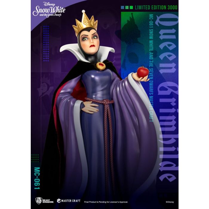 Disney Snow White and the Seven Dwarfs Master Craft Statue Queen Grimhilde 41 cm