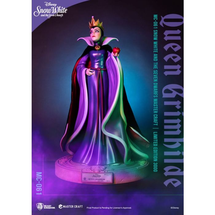 Disney Snow White and the Seven Dwarfs Master Craft Statue Queen Grimhilde 41 cm
