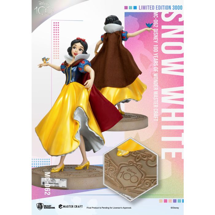 Disney 100 Years of Wonder Master Craft Statue Snow White 40 cm