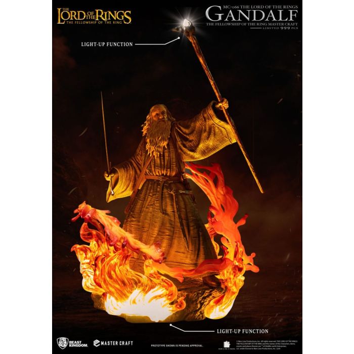 Lord of the Rings Master Craft Statue Gandalf 58 cm 