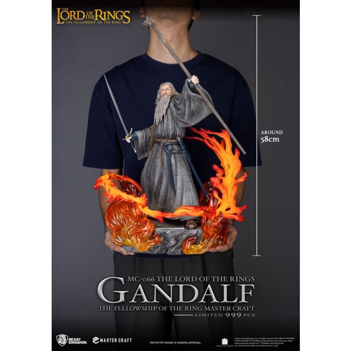 Lord of the Rings Master Craft Statue Gandalf 58 cm 