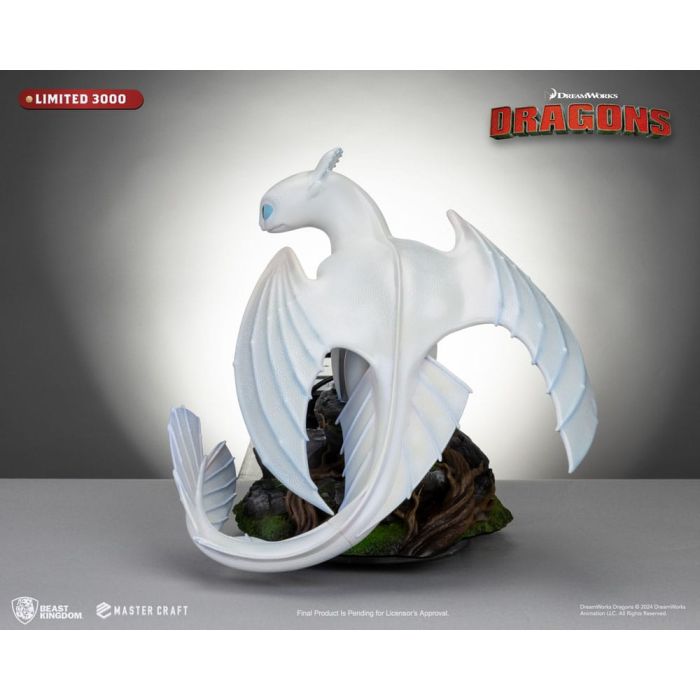 How To Train Your Dragon 3 Master Craft Statue Light Fury 29 cm