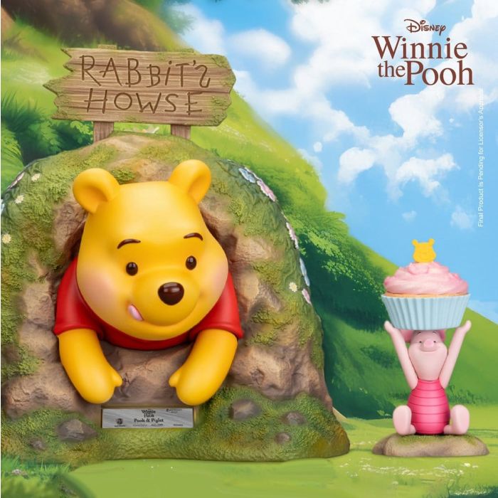 Disney Master Craft Statue Pooh & Piglet 33 cm