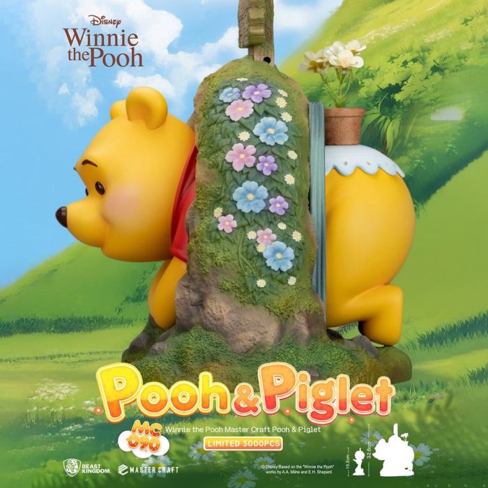 Disney Master Craft Statue Pooh & Piglet 33 cm