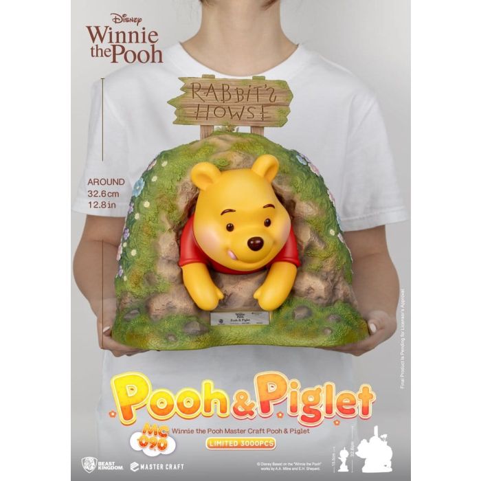 Disney Master Craft Statue Pooh & Piglet 33 cm