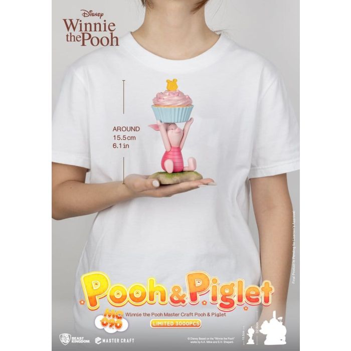 Disney Master Craft Statue Pooh & Piglet 33 cm