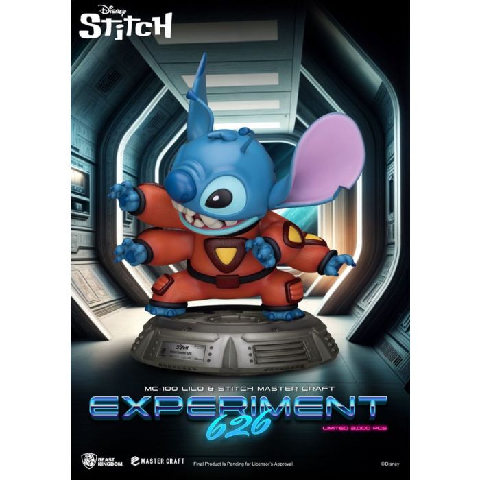 Lilo & Stitch Master Craft Statue Experiment 626 39 cm