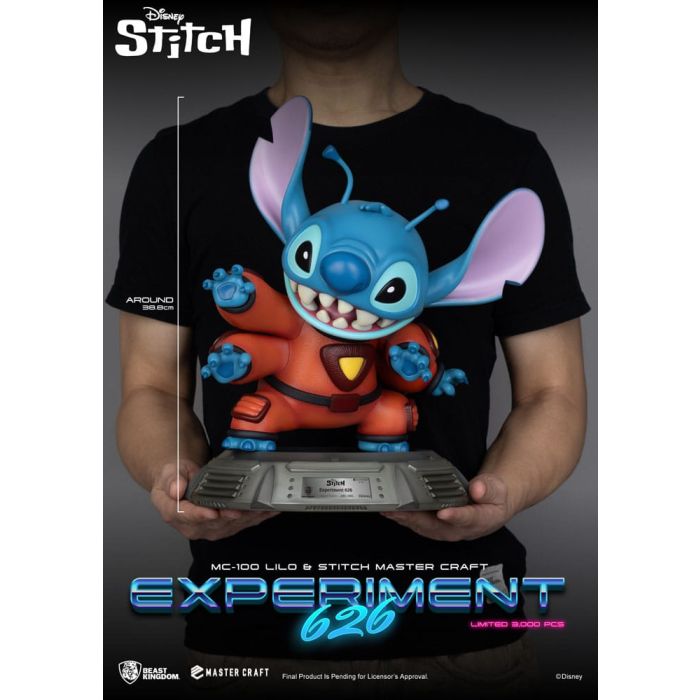 Lilo & Stitch Master Craft Statue Experiment 626 39 cm