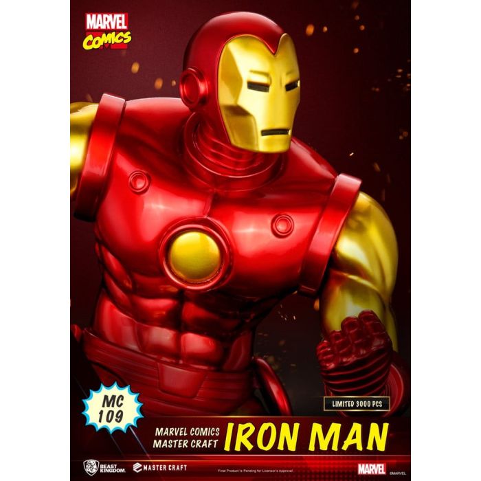 Marvel Comics Master Craft Statue Iron Man 29 cm