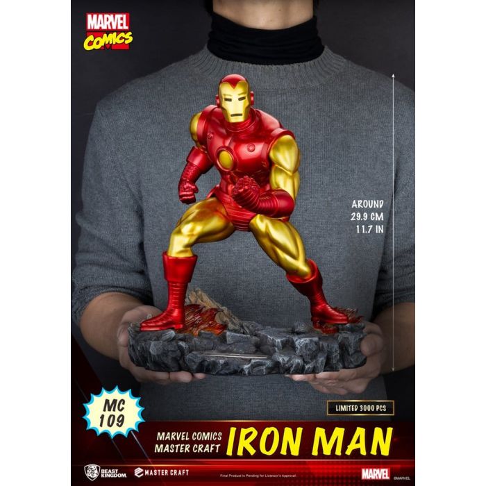 Marvel Comics Master Craft Statue Iron Man 29 cm