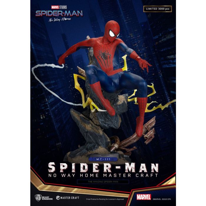 Spider-Man: No Way Home Master Craft Statue The Amazing Spider-Man 35 cm