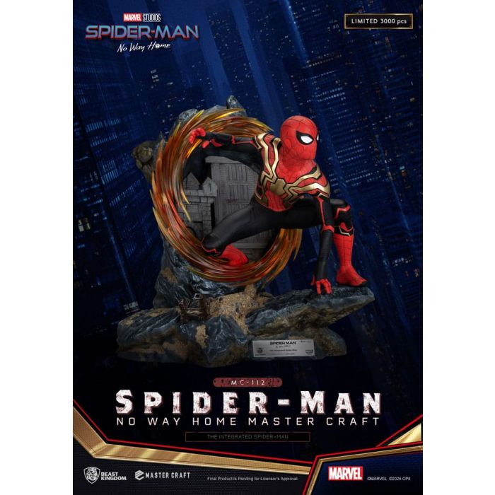 Spider-Man: No Way Home Master Craft Statue The Integrated Spider-Man 31 cm