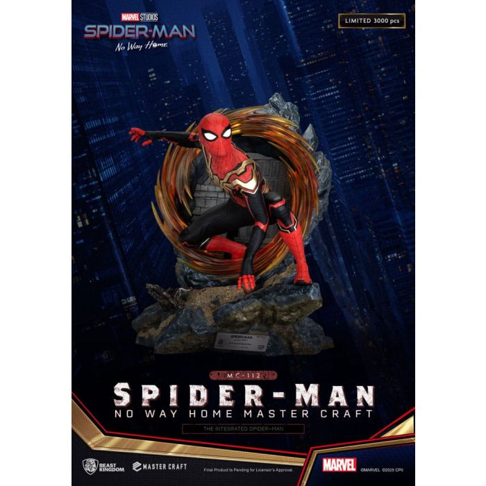 Spider-Man: No Way Home Master Craft Statue The Integrated Spider-Man 31 cm