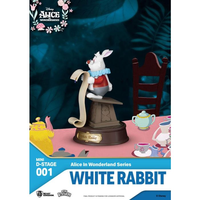 Alice in Wonderland Mini Diorama Stage Statues 6-pack 10 cm