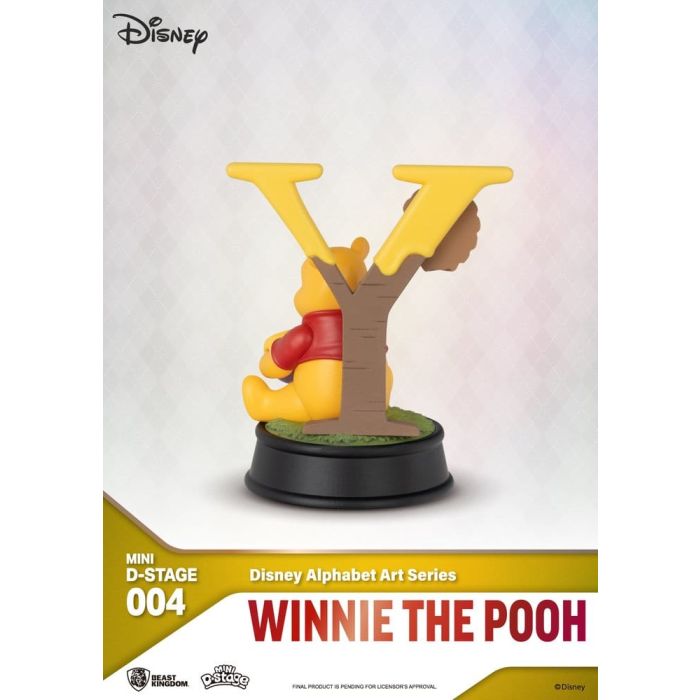 Disney Mini Diorama Stage Statues 6-pack Alphabet Art 10 cm