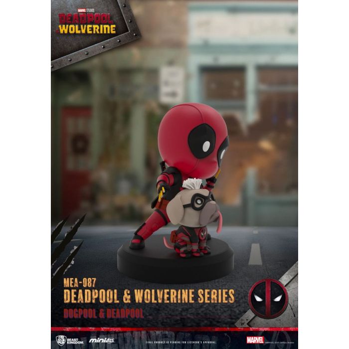 Deadpool 3 Deadpool & Wolverine Series Mini Egg Attack Figures 8 cm  