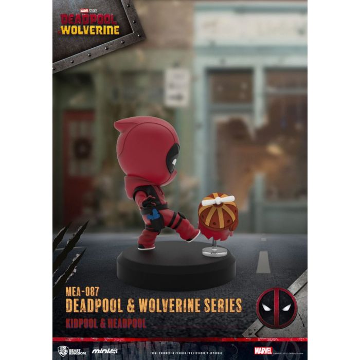 Deadpool 3 Deadpool & Wolverine Series Mini Egg Attack Figures 8 cm  