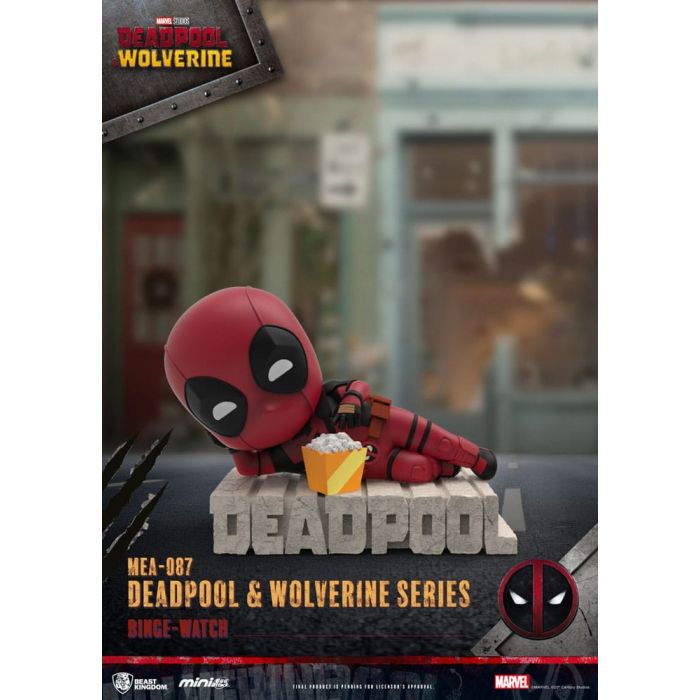 Deadpool 3 Deadpool & Wolverine Series Mini Egg Attack Figures 8 cm  