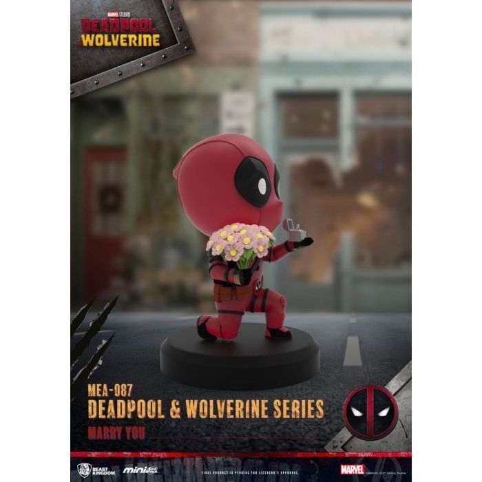 Deadpool 3 Deadpool & Wolverine Series Mini Egg Attack Figures 8 cm  