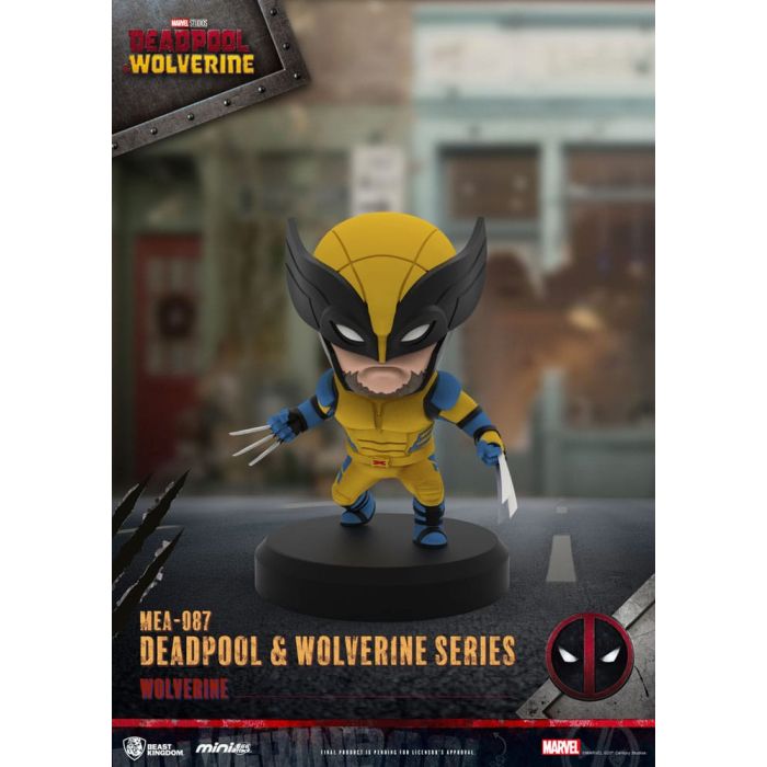 Deadpool 3 Deadpool & Wolverine Series Mini Egg Attack Figures 8 cm  