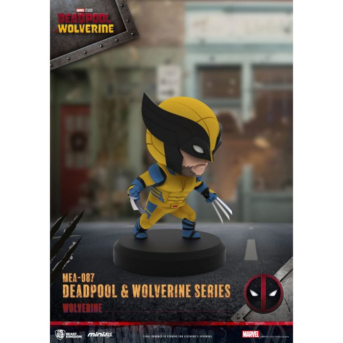 Deadpool 3 Deadpool & Wolverine Series Mini Egg Attack Figures 8 cm  