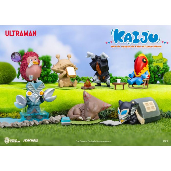 Ultraman Mini Egg Attack Outdoor Series figures Tsuburaya Kaiju Blind Box (6) 7 cm