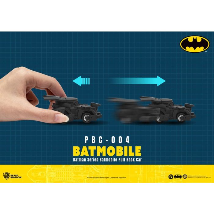 Batman Pull Back Cars Blind Box 6-Pack 
