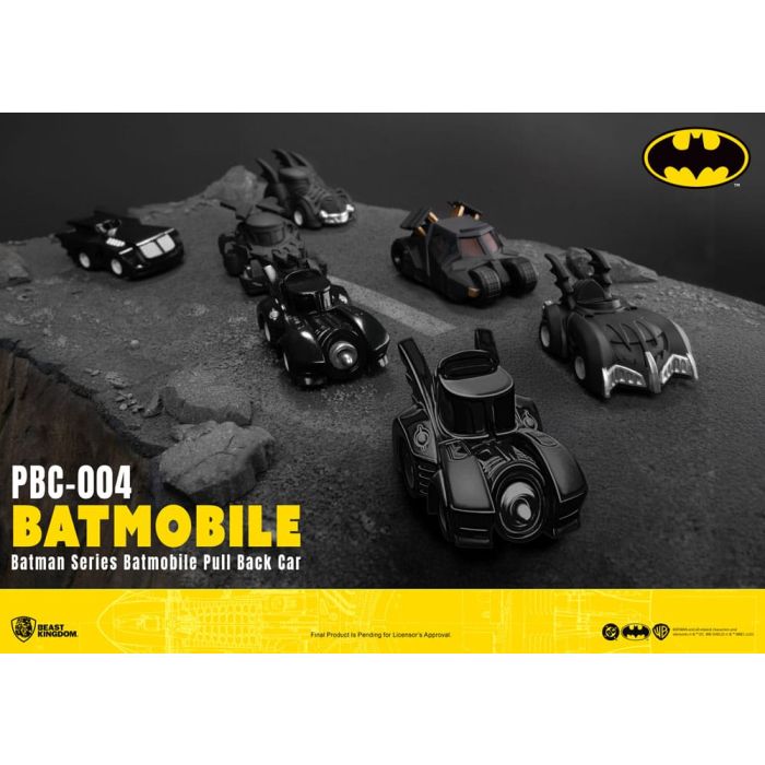 Batman Pull Back Cars Blind Box 6-Pack 