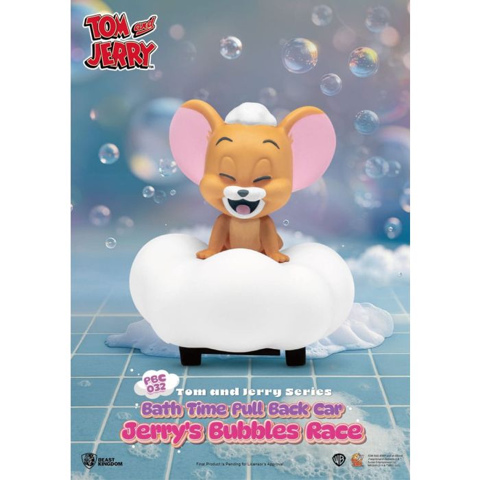 Tom & Jerry Pull Back Cars Bath Time Blind Box 6-Pack 