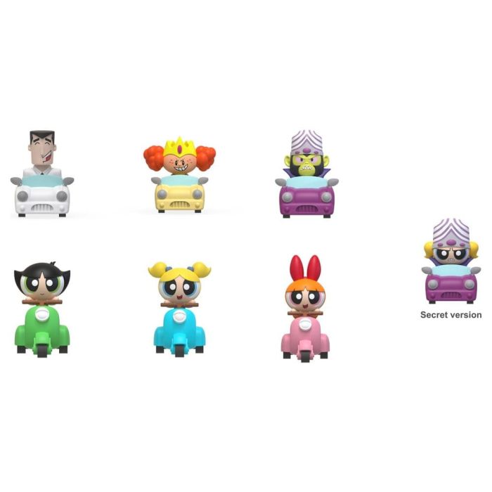 The Powerpuff Girls Pull Back Car Blind Box 5 cm Sortiment (6)