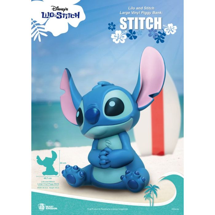 Lilo & Stitch Piggy Vinyl Bank Stitch 44 cm