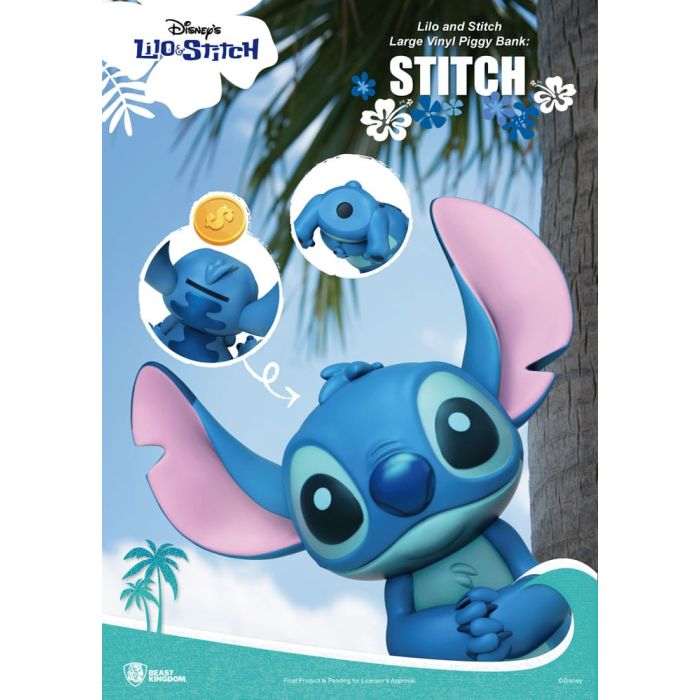 Lilo & Stitch Piggy Vinyl Bank Stitch 44 cm