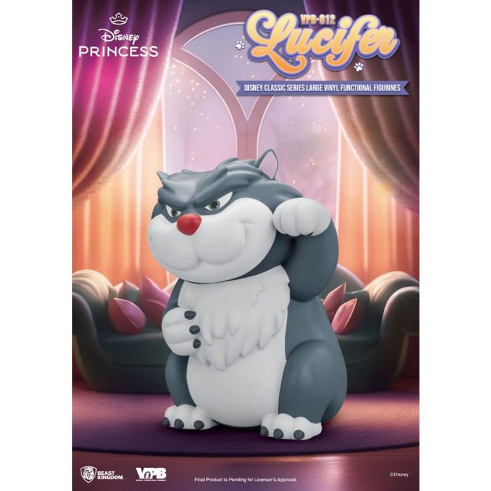 Cinderella Piggy Vinyl Bank Lucifer 33 cm 