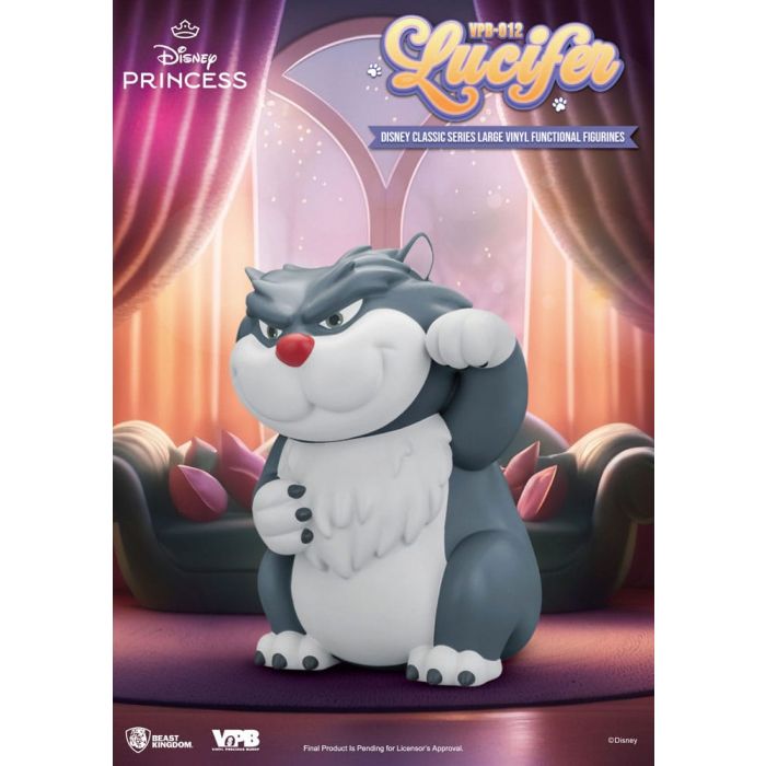 Cinderella Piggy Vinyl Bank Lucifer 33 cm 