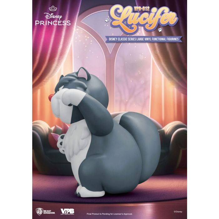 Cinderella Piggy Vinyl Bank Lucifer 33 cm 