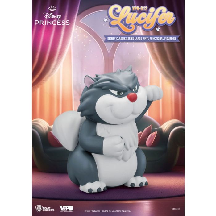 Cinderella Piggy Vinyl Bank Lucifer 33 cm 