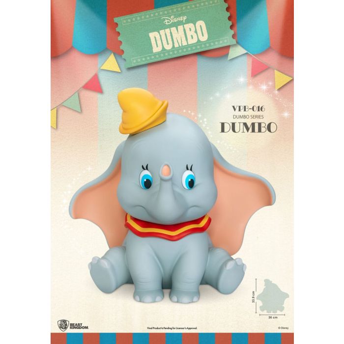 Disney Funktional Figure Vinyl Bank Dumbo 34 cm