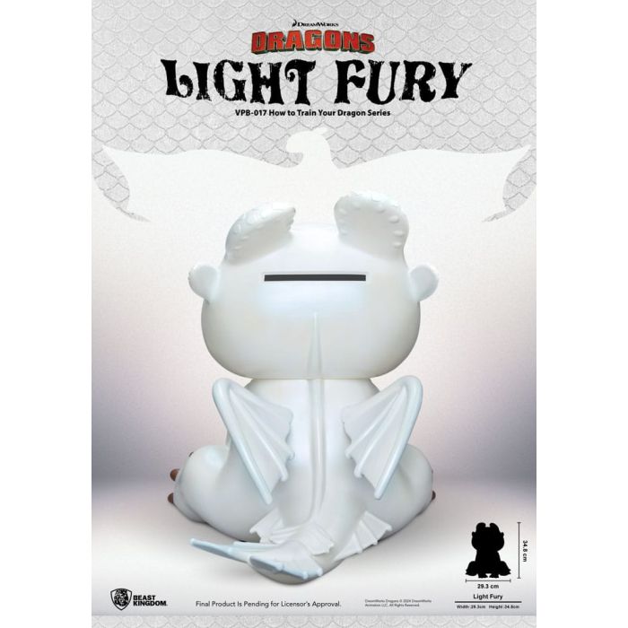 How to Train Your Dragon Funktional Figure Vinyl Light Fury 35 cm  