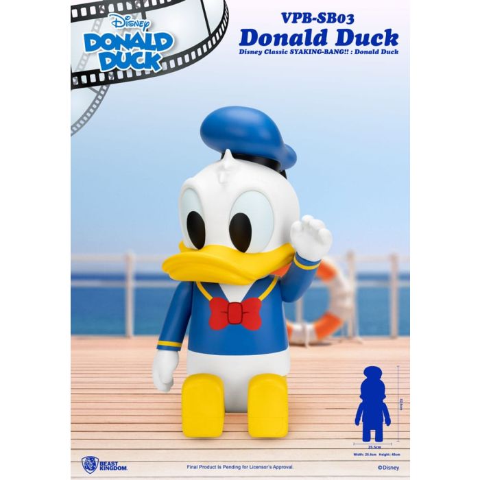 Disney Syaing Bang Vinyl Bank Mickey and Friends Donald Duck 53 cm