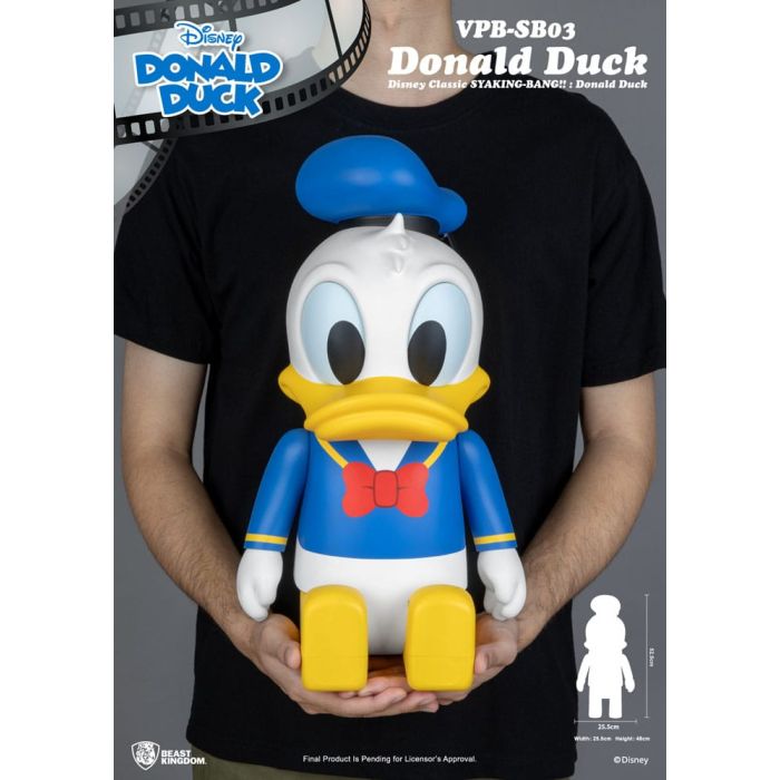 Disney Syaing Bang Vinyl Bank Mickey and Friends Donald Duck 53 cm
