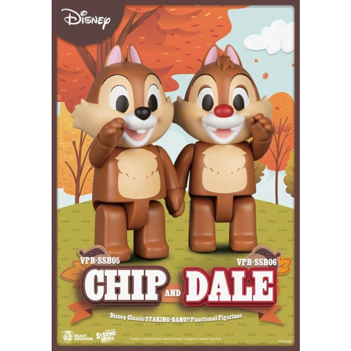 Disney: Classic Chip 'n' Dale Syaking Bang PVC Figur Chip 33 cm