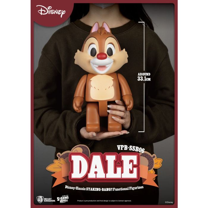 Disney: Classic Chip 'n' Dale Syaking Bang PVC Figur Dale 33 cm