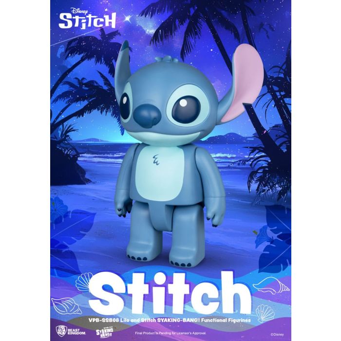 Lilo & Stitch Syaking Bang Vinyl Bank Stitch 30 cm