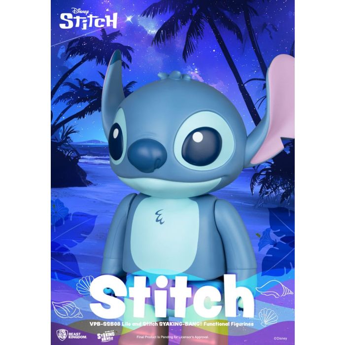 Lilo & Stitch Syaking Bang Vinyl Bank Stitch 30 cm