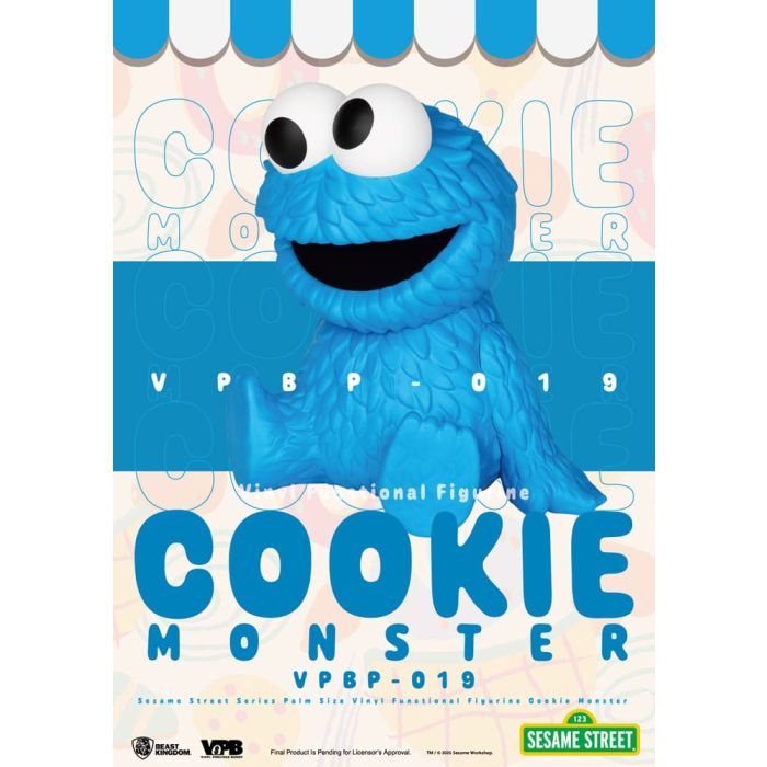 Sesame Street Piggy Vinyl Bank Cookie Monster 12 cm 