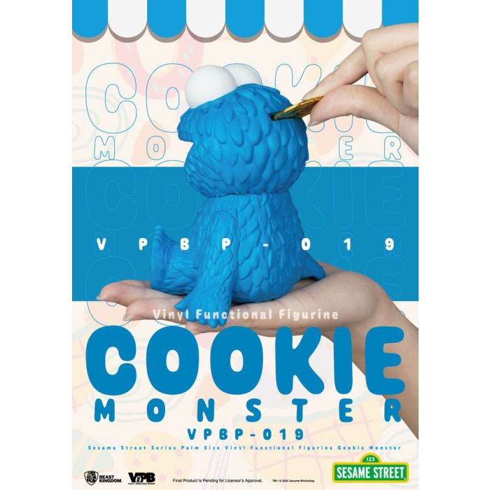 Sesame Street Piggy Vinyl Bank Cookie Monster 12 cm 