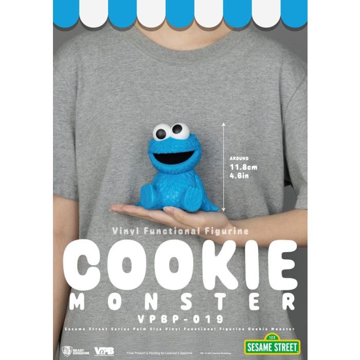 Sesame Street Piggy Vinyl Bank Cookie Monster 12 cm 