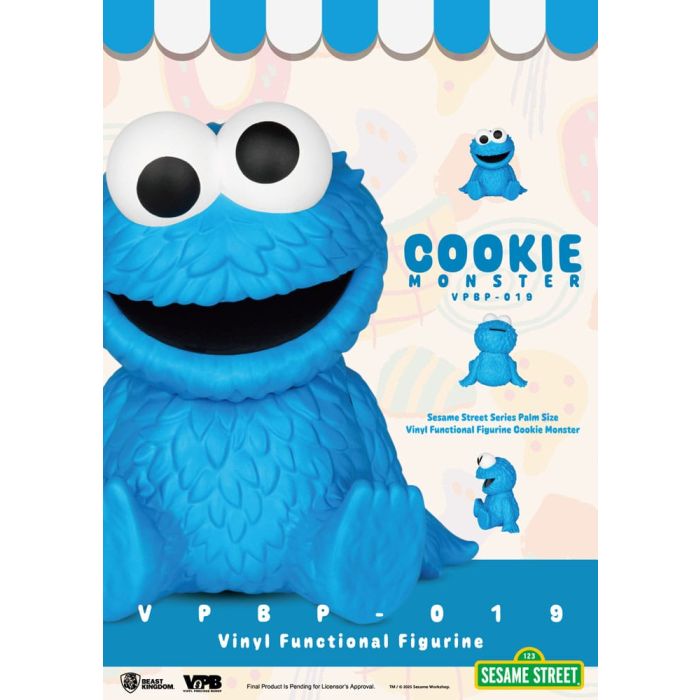 Sesame Street Piggy Vinyl Bank Cookie Monster 12 cm 
