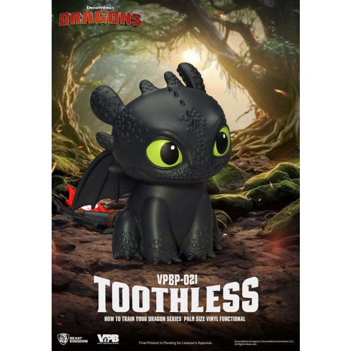 How to Train Your Dragon Piggy Vinyl Bank Toothless 12 cm 