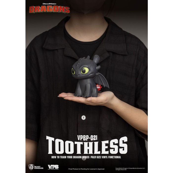 How to Train Your Dragon Piggy Vinyl Bank Toothless 12 cm 